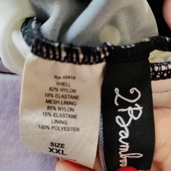 2Bamboo one piece swimsuit. - Picture 5 of 6